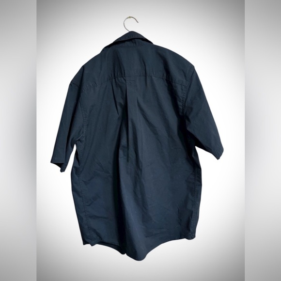 Wrangler Navy Button Down - Picture 2 of 5